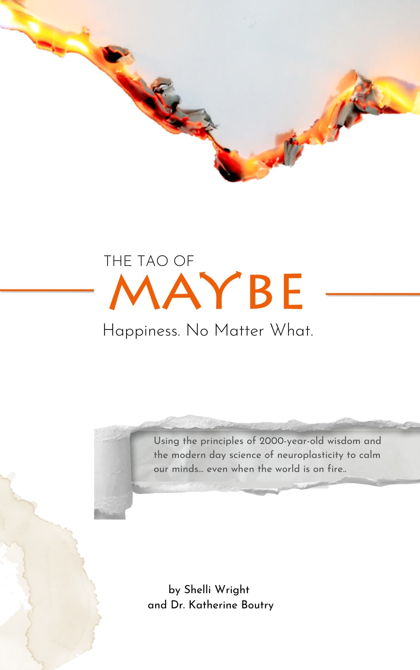 The Tao of Maybe — Happiness No Matter What, book cover